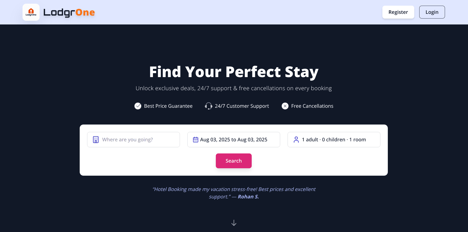 Hotel Booking WebApp